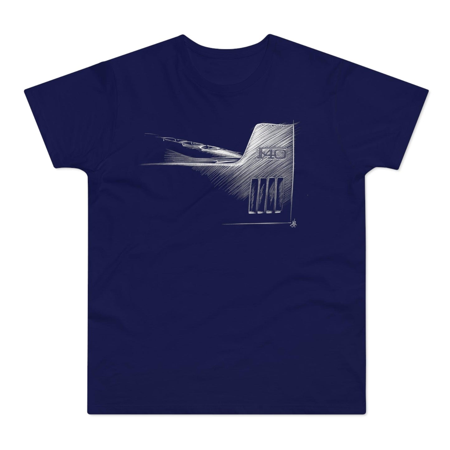 T-shirt Ferrari F40, unisexe-LE CADEAU AUTOMOBILE