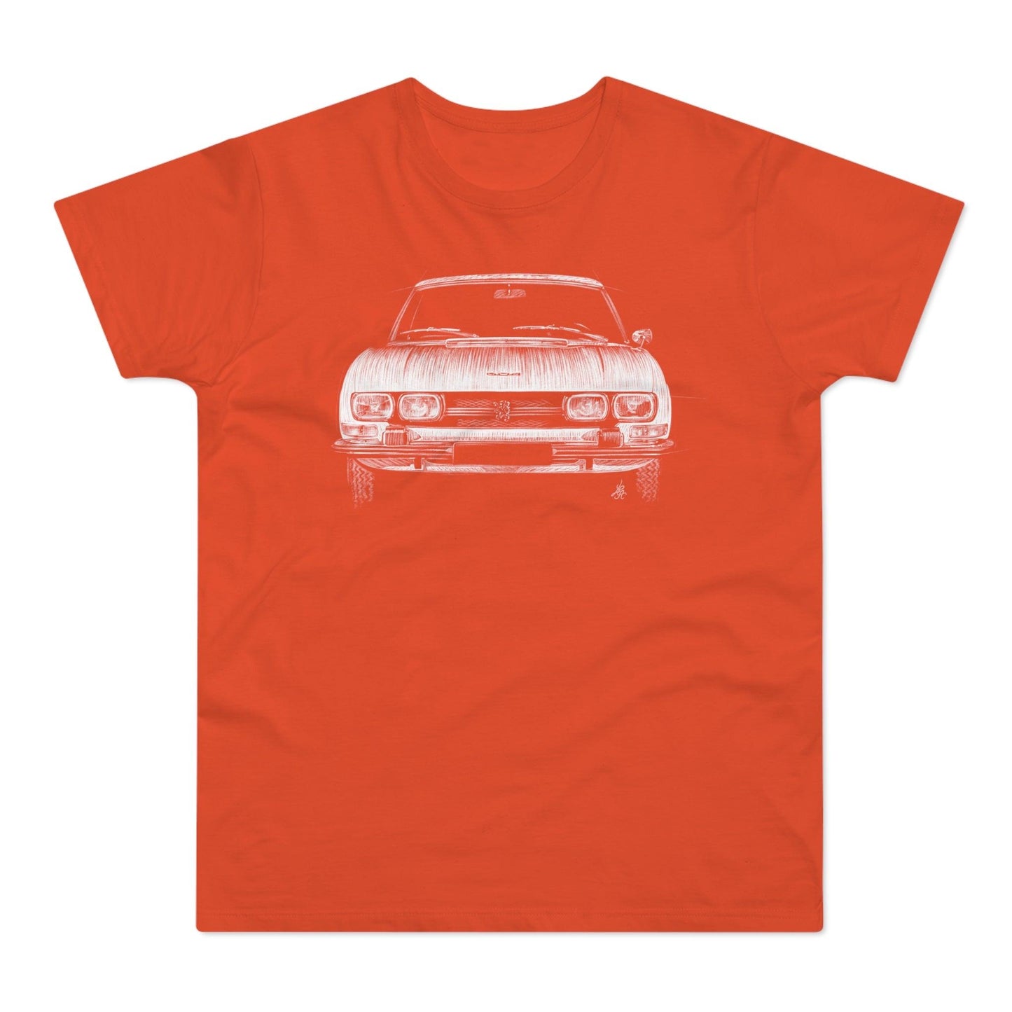 T-shirt Peugeot 504, Coupé, Pininfarina, unisexe-LE CADEAU AUTOMOBILE