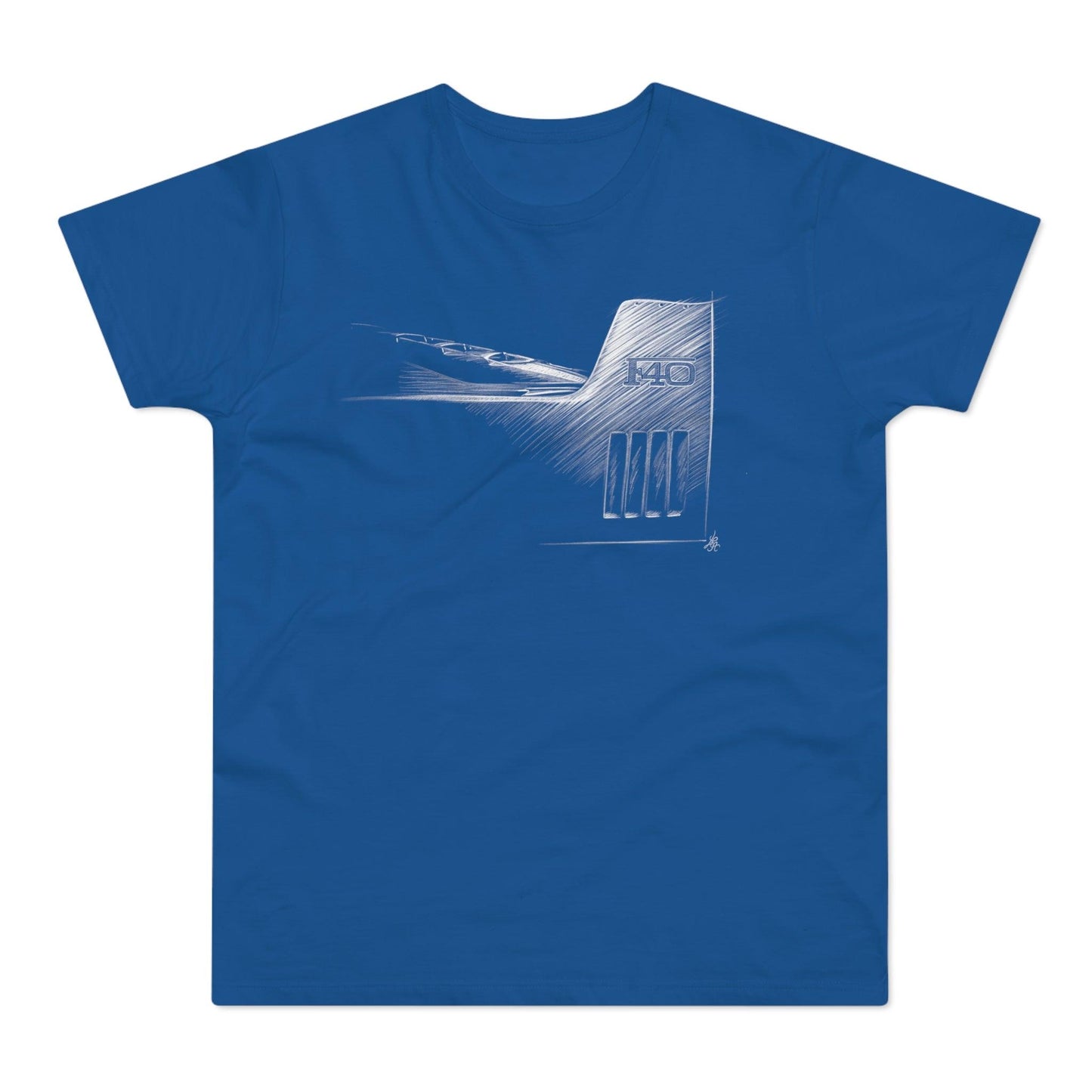 T-shirt Ferrari F40, unisexe-LE CADEAU AUTOMOBILE