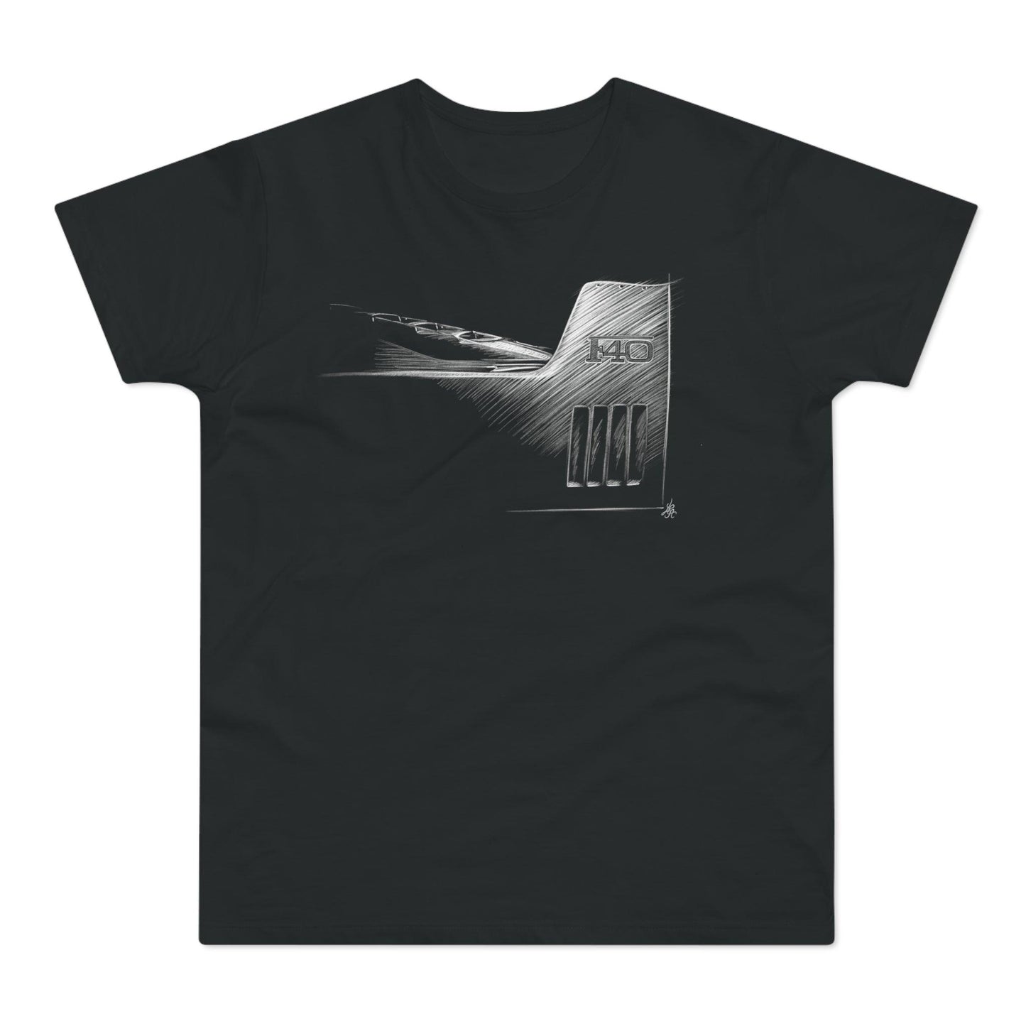 T-shirt Ferrari F40, unisexe-LE CADEAU AUTOMOBILE