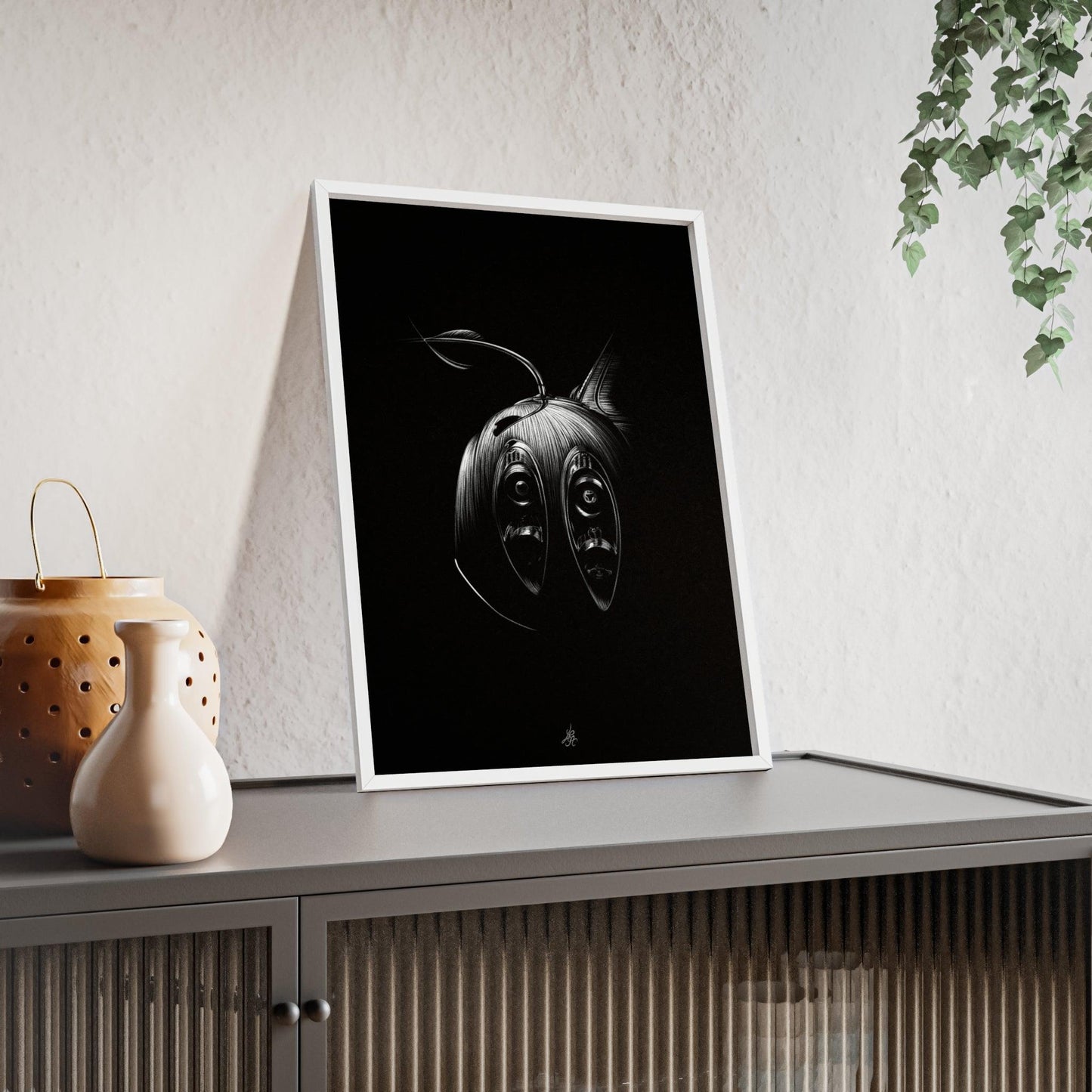 Dessin Encadré Pagani Huayra, BC, décoration hypercar-LE CADEAU AUTOMOBILE
