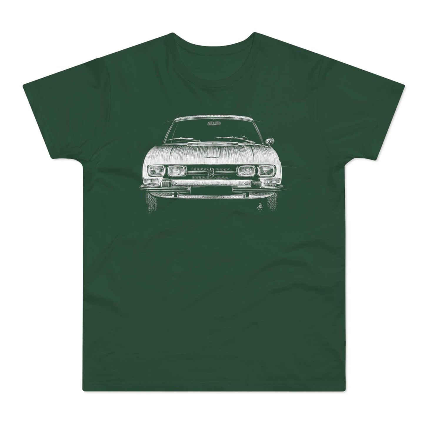 T-shirt Peugeot 504, Coupé, Pininfarina, unisexe-LE CADEAU AUTOMOBILE