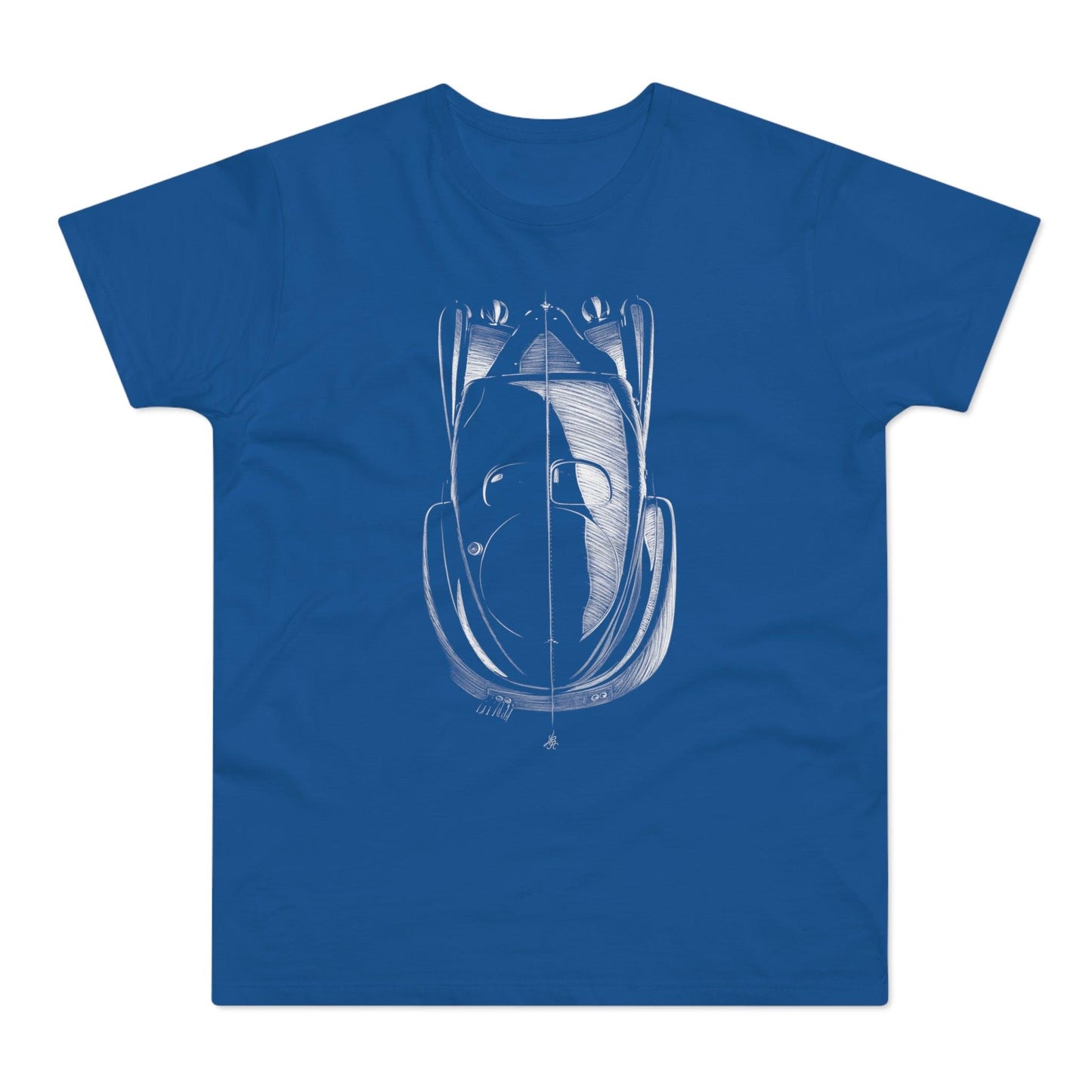 T-shirt Bugatti, La Voiture Noire, Type 57 SC Atlantic, unisexe - LE CADEAU AUTOMOBILE