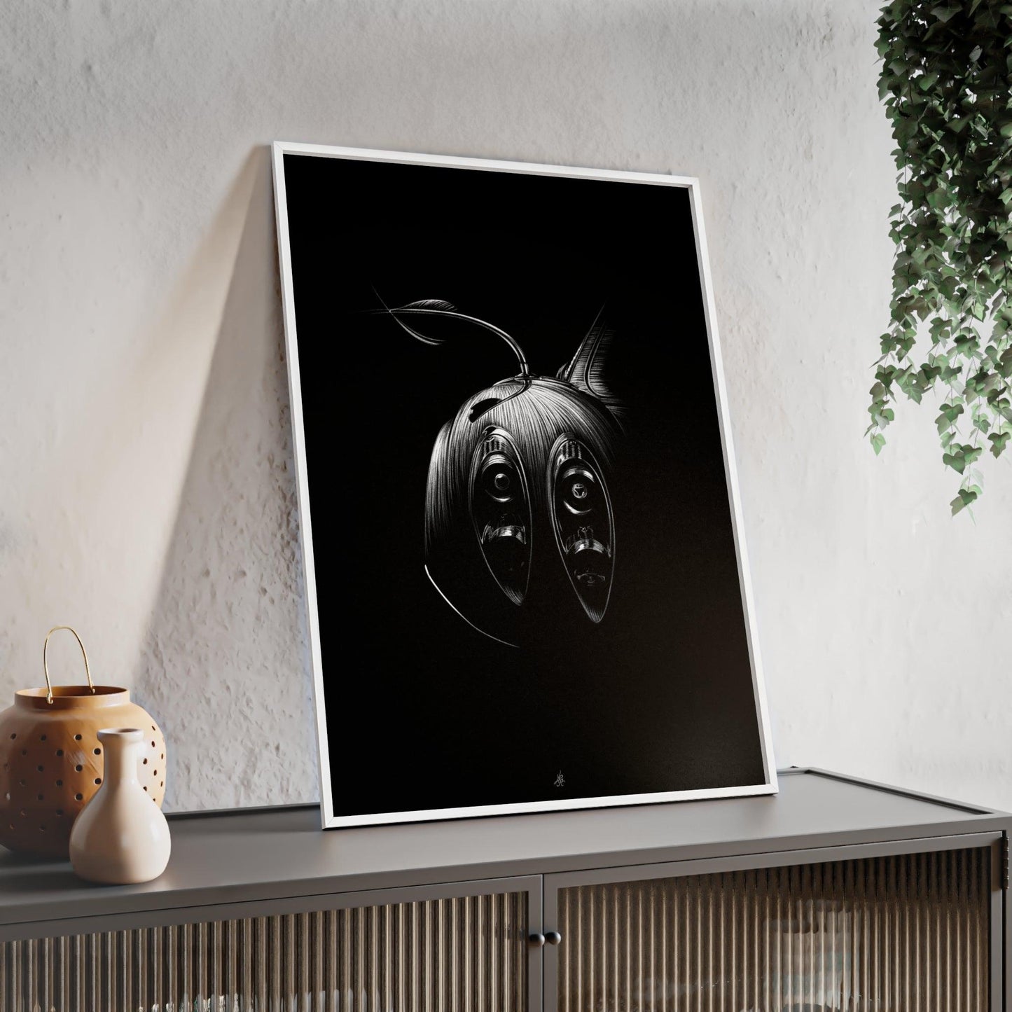 Dessin Encadré Pagani Huayra, BC, décoration hypercar-LE CADEAU AUTOMOBILE