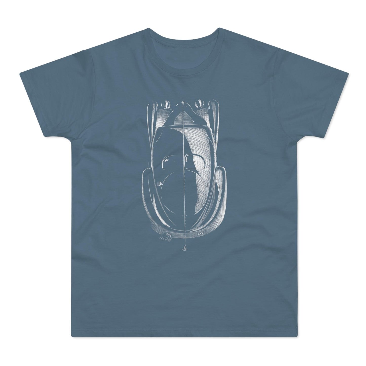 T-shirt Bugatti, La Voiture Noire, Type 57 SC Atlantic, unisexe - LE CADEAU AUTOMOBILE