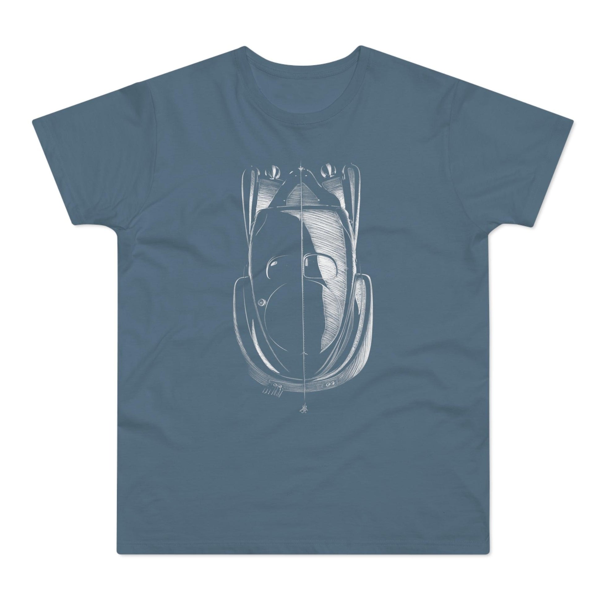 T-shirt Bugatti, La Voiture Noire, Type 57 SC Atlantic, unisexe - LE CADEAU AUTOMOBILE