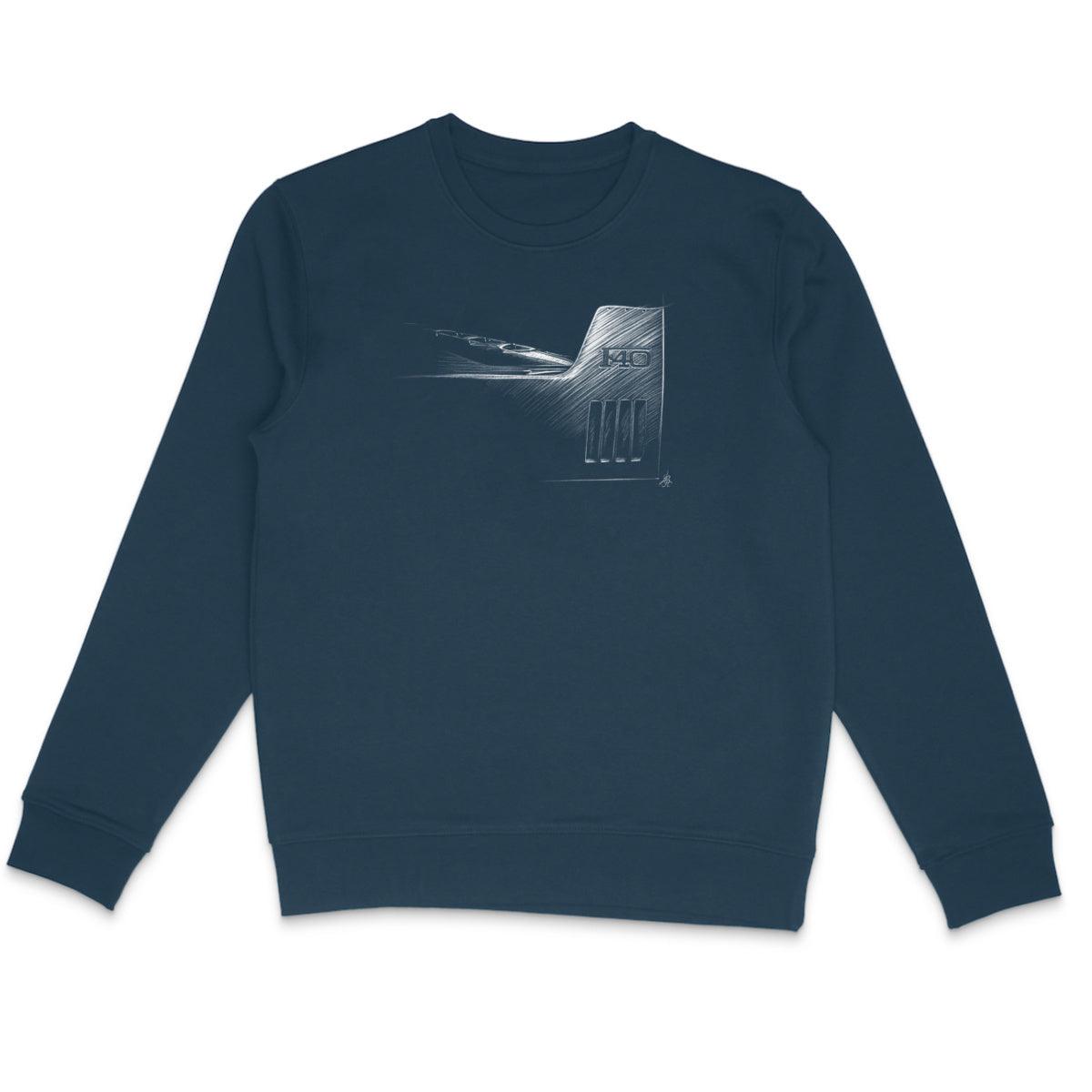 Pull Ferrari F40, unisexe-LE CADEAU AUTOMOBILE