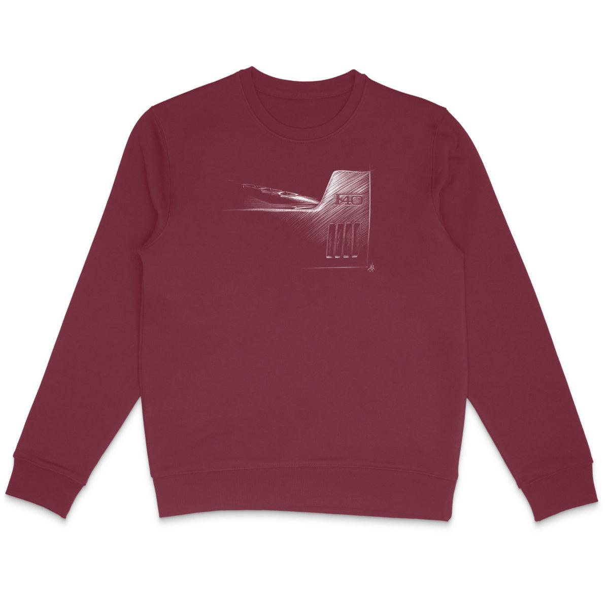 Pull Ferrari F40, unisexe-LE CADEAU AUTOMOBILE